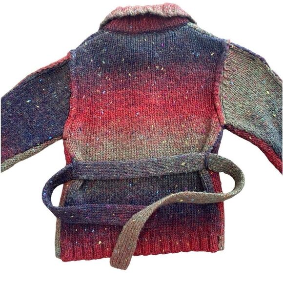 Vintage Dpam Wool Sweater Coat 23-24 Months Made in France - Picture 3 of 6